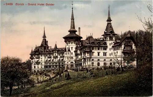 Gruss aus Zürich - Hotel Dolder -204446