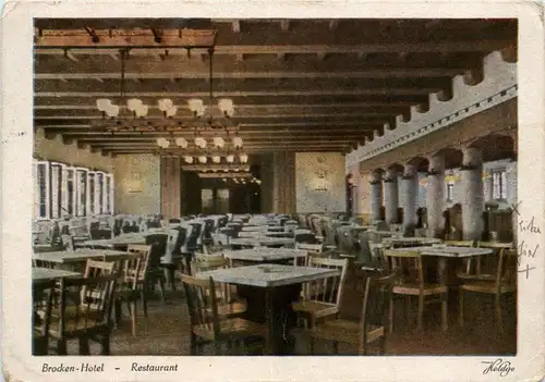 Brocken/Harz - Brockenhotel - Restaurant -302840