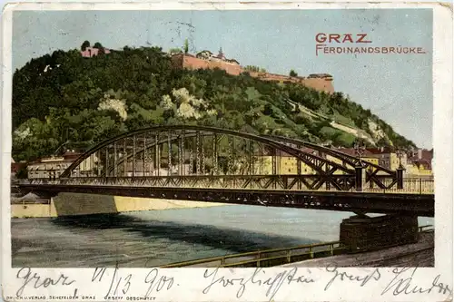 Graz/Steiermark - Ferdinandsbrücke -304576