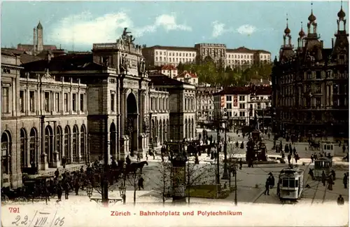Zürich - Bahnhofplatz -204572