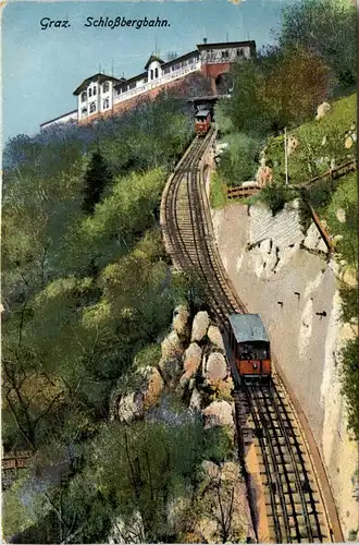 Graz/Steiermark - Schlossbergbahn -304694