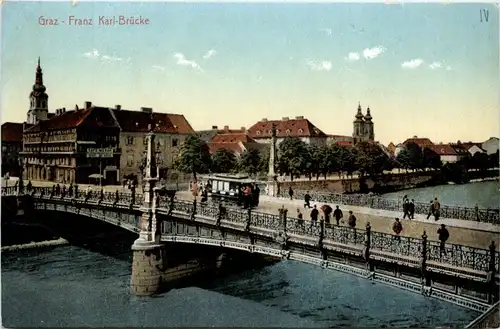 Graz/Steiermark - Franz Karl-Brücke -304760