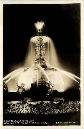Graz/Steiermark - Festbeleuchtung zur 800 Jahrfeier der Stadt Graz -304780