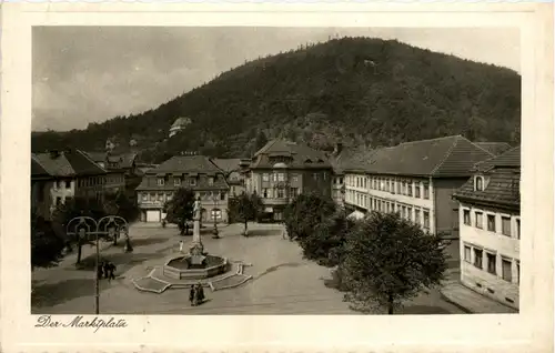 Suhl/Thür. - Der Marktplatz -302950