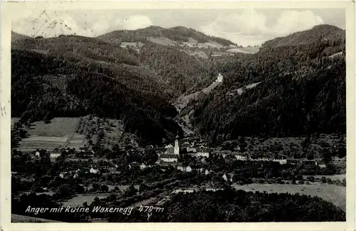 Anger - Oststeiermark - Anger mit Ruine Waxenegg -303254