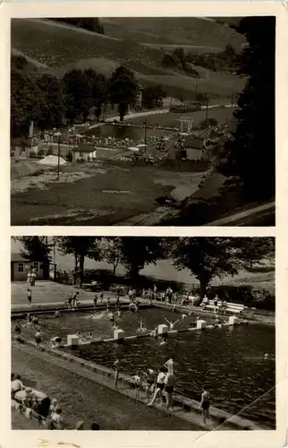 Saalfeld/Saale - Marktgölitz/Thür. - Volksschwimmbad -302992