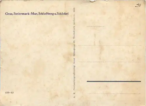 Graz/Steiermark - Mur, Schlossberg u. Schöckel -304206
