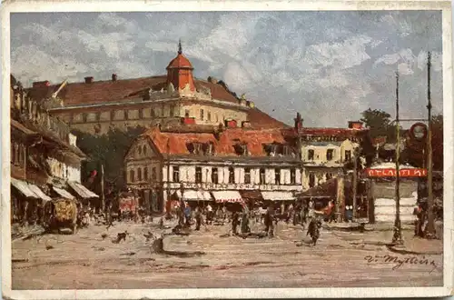 Graz/Steiermark - Jakominiplatz mit Kaufhaus Scheiner -304596