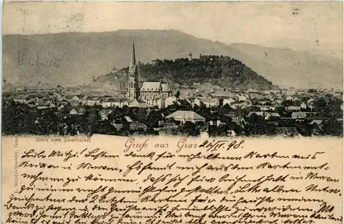 Graz/Steiermark - Blick vom Lustbückel -304098