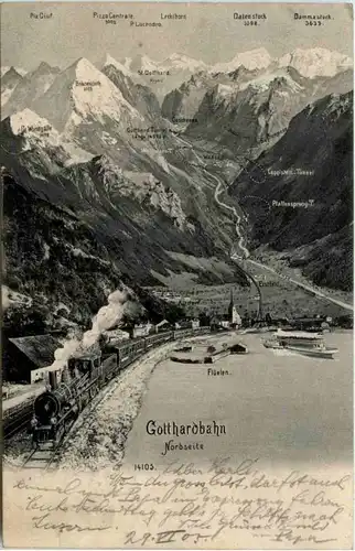 Flüelen - Gotthardbahn -205154