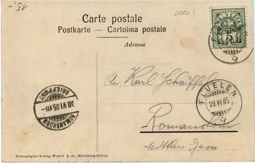 Flüelen - Gotthardbahn -205154