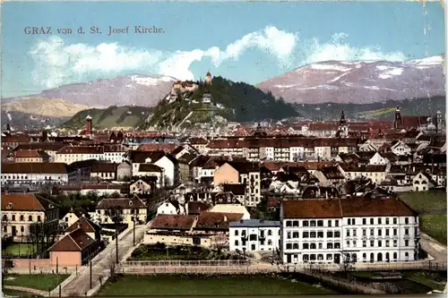 Graz/Steiermark - von d. St. Josef Kirche -304148
