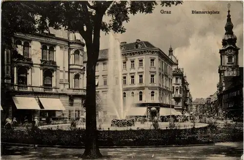 Graz/Steiermark - Bismarckplatz -304782