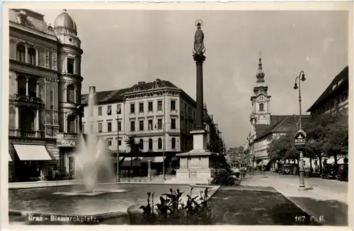 Graz/Steiermark - Bismarckplatz -304824