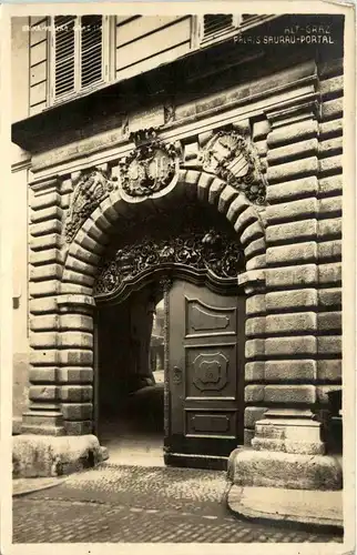 Graz/Steiermark - Alt-Graz, Palais Saurau-Portal -304232