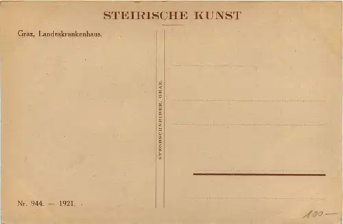 Graz/Steiermark - Landeskrankenhaus -304466