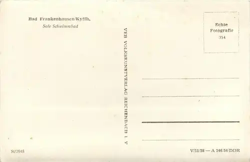 Solbad Frankenhausen/Kyffh. - Sole Schwimmbad -302642