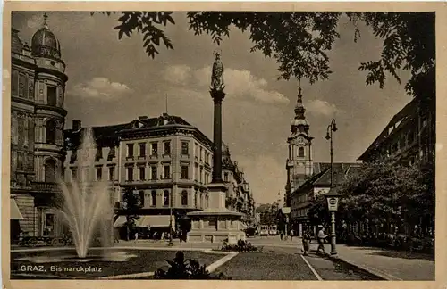 Graz/Steiermark - Bismarckplatz -304664