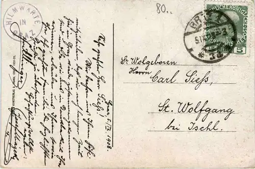 Graz/Steiermark - Hilmwarte -304170