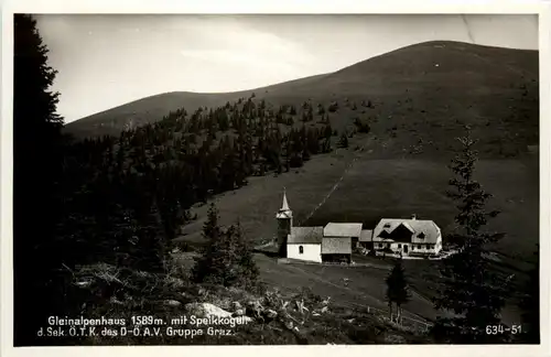 Gleinalpenhaus mit Speikkogel/Steiermark - -305902