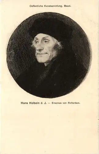 Hans Holbein - Erasmus von Rotterdam -205844