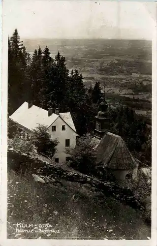 Kulm/Steiermark - Kapelle und Gasthaus -304268