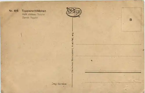 Zamek Toppler - Topplerschlöschen - DEGI -205938