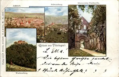 Guss aus Thüringen - div.Bilder von Burgen -303026
