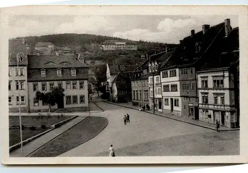 Kyffhäuser - Solbad Frankenhausen - Am Anger und Blick zum Kinderheim -303046