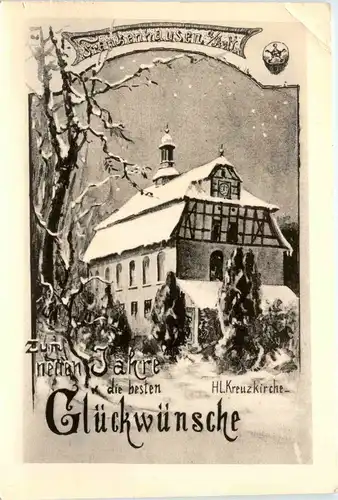 Kyffhäuser/Thür. - Bad Frankenhausen - Hl. Kreuzkirche -303106