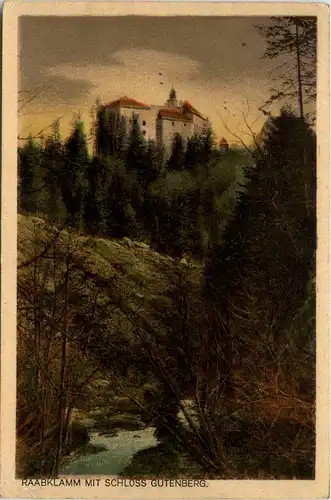 Weiz/Steiermark - Raabklamm mit Schloss Gutenberg -305590