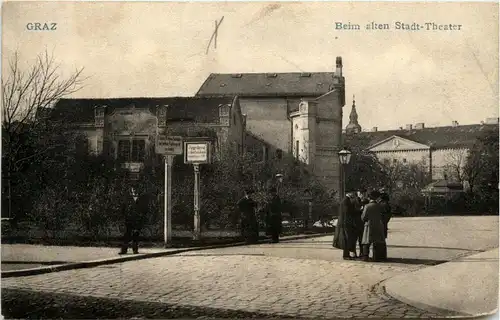 Grazl/Steiermark - Beim alten Stadt-Theater -305302