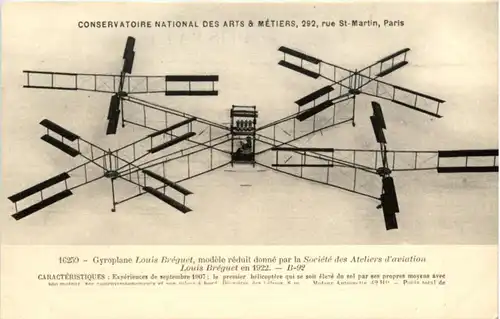 Paris - Conservatoire National des Arts et Metiers - airplane -206622