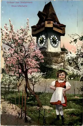 Graz/Steiermark - Uhrturm -304134