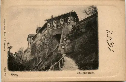 Graz/Steiermark - Schlossbergbahn -304184