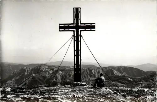 Aflenz/Steiermark -Heldenkreuz am Hochschwabgipfel -306730