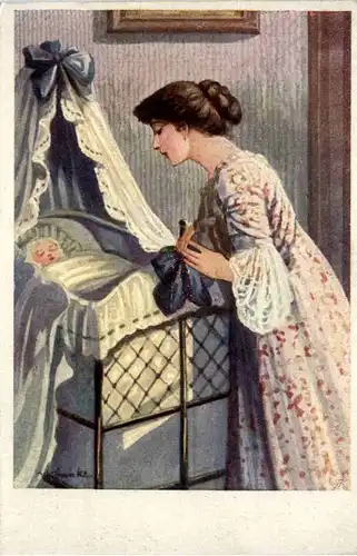 Junge Mutter - W. Franke -206784