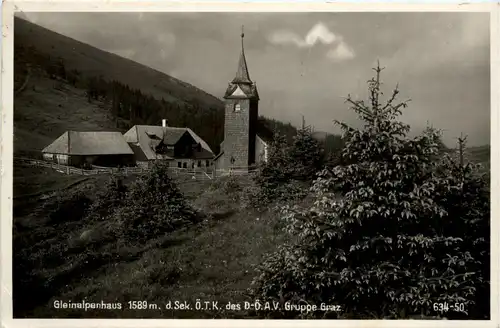 Graz/Steiermark - Gleinalpenhaus d.Sekt.Ö.T.K Gruppe Graz -305850