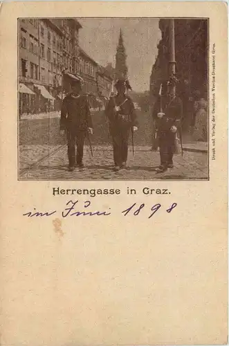 Grazl/Steiermark - Herrengasse 1898 -305334