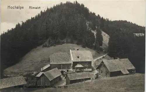 Hochalpe/Steiermark - Almwirt -305832