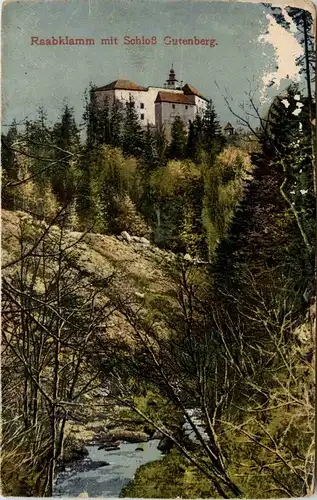 Weizl/Steiermark - Raabklamm mit Schloss Gutenberg -305582