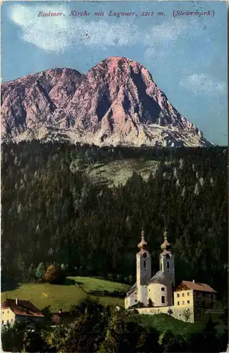 Radmer/Steiermark - Kirche mit Lugauer -306140