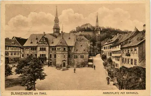 Blankenburg - Marktplatz -258666