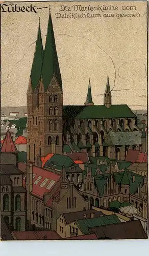 Lübeck - Marienkirche -258610