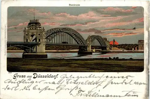 Gruss aus Düsseldorf - Litho -258690