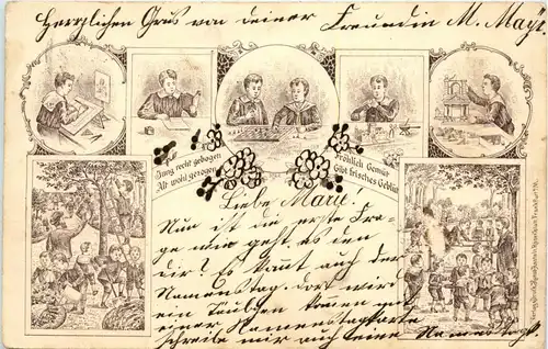 Kinder - Jung recht gebogen -258204