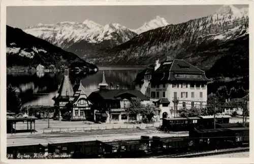 Spiez - Hotel Terminus - Bahnhof -207914