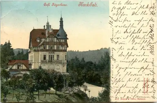 Karlsbad - Cafe Jägerhaus -258894
