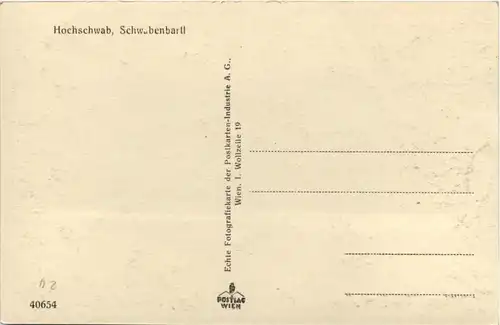 Aflenz/Steiermark - Hochschwab - Schwabenbartl -306670