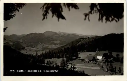 Aflenz/Steiermark - Gasthof Kamsger am Poguschsattel -306618